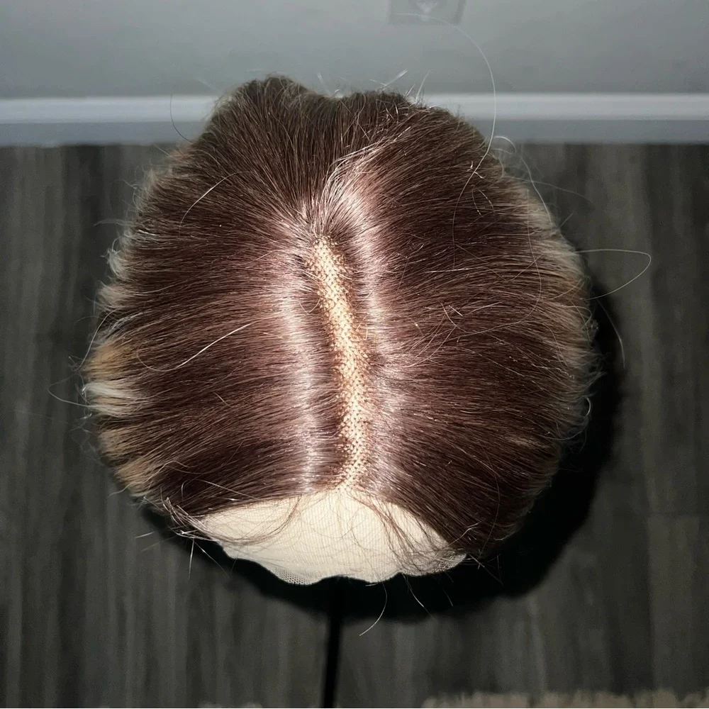 Stylish Lace Front Ombré Wig - Picture 6 of 14